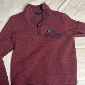 Patagonia quilted pullover